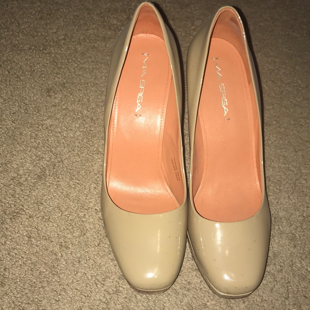 Via spiga patent leather shoes